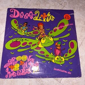 Deee-Lite Vinyl Record - Purple and Green